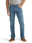 Wrangler Men's Authentics Mens Classic Regular-fit Jean Jeans, Vintage Blue Flex, 34W / 29L