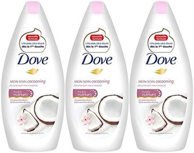 Colomba gel doccia da cocco e gelsomino petali 400ml - Set di 3