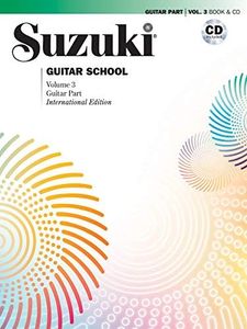 Suzuki Guitar School, Vol 3: Guitar Part, Book & CD