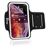 RevereSport iPhone 13 Running Armband. Premium Sports Arm Phone Case Holder for Runners, Exercise & Gym Workouts (6.1)