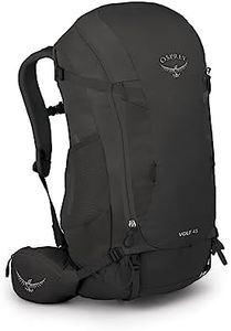 Osprey Volt 45L Men's Backpacking Backpack, Mamba Black