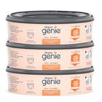 Diaper Genie Bags Refills 270 Count (Pack of 3) Clean Laundry Scent | Diaper Pail Refills with Max Odor Lock | Holds up to 810 Newborn Diapers