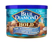 Blue Diamond Salt and Vinegar Almonds, 170 Grams