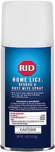 Rid Home Lice Bed Bug Dust Mite Spray Home Treatment Spray With Permethrin Kills Lice and Lice Eggs on Mattresses Furniture Car Interiors and Other Nonwashable Items Spray Can , 5 Ounce