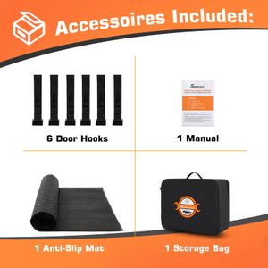Sailnovo Car Roof Bag 20 Cubic Feet – Foldable Soft Storage with Straps & Hooks