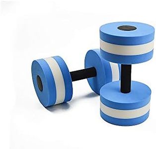 2 x Water Aerobics Dumbbell EVA Aquatic Barbell Aqua Fitness