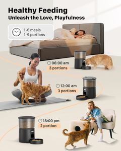 Automatic Cat Feeder 3L – Programmable Timer Pet Food Dispenser