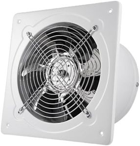 RLOZUI 8 inch Exhaust Fan, 735CFM Wall Mounted Vent Fans, Ventilation Blower for Ceiling Bathroom Attic Window Basement Ventilation Fan, 110V 80W