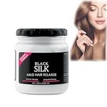 Black Silk Mild Hair Relaxer, Hair 