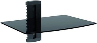 Monoprice Single Shelf Wall Mount for TV Components, UL Certified