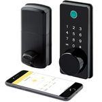 LOCKSTAR® Smart Door Lock • Keyless Deadbolt • Multiple Entry Methods – APP • Fingerprint Touch ID • Keypad Code • FOB • Traditional Key • Smart Home Devices •