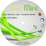 Linux Mint 20 Cinnamon Latest Version for 2022 Bootable DVD