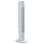 Fine Elements COL1258 32-Inch Tower Slim, 3 Speed Settings, 2 Hour Timer, Portable Floor Fan, Wind Rotor-White, One Size