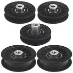 Ohoho AM121970 AM121967 AM121968 Idler Pulley Kit Compatible with Jo-hn Deere Z 235 255 LT 133 150 160 LTR D170 STX30 LTR155 LTR166 LTR180 Lawn Tractors, w/Transmission Drive Belt