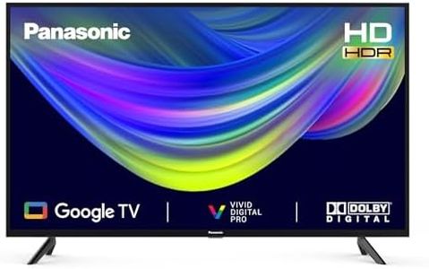 Panasonic 80 cm (32 inches) HD Ready Smart LED Google TV TH32MS660DX (Black)