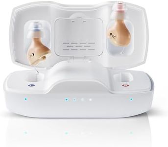 iBstone Nova Hearing Aids for Seniors Adults – Superior Sound Quality, Smart Noise Cancelling, No Feedback, Auto On/Off, Rechargeable, OTC