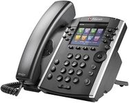 Plantronics Poly - VVX 411 12-Line VOIP Business Phone (Polycom) - Desk Phone with Handset - POE - Power Supply Not Included - 3.5' Color Display