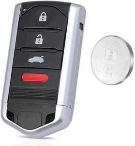 Beefunny Key Fob Replacement for Acura TL 2009 2010 2011 2012 2013 2014 Keyless Entry Smart Remote Car Key 4 Buttons 313.8MHz FCC ID:M3N5WY8145 (1)