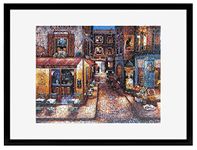 MCS 65744 Frame for Puzzles Sized, Black, Picture, 20 x 27 in or Smaller