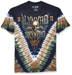 Liquid Blue Lanyard Skynyrd Simple Man Tie Dye T-Shirt, Large