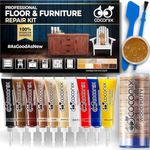 COCONIX Wood Restore PRO Professional Floor & Furniture Repair Kit - Repairer of Your Hardwood or Vinyl floors, Laminate countertops, Wood furniture, and more! - Fast-drying formula for chips, cracks, holes, scratches, and blemishes