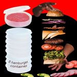 Hamburger Containers Are A Kitchen Essential, A Must-Have For Hamburger Lovers: Organize Your Kitchen Space, Simplify Meal Prep, Optimize Freezer Storage, Enable Portion Control, Preserve Flavor