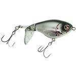 River2Sea Whopper Plopper 75 Topwater Lure - Chrome Black