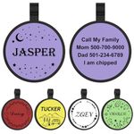 Dog Tags Engraved Pet Canada - YEHANTI Silent Silicone Dog Tag Personalized Dog Tags and Cat Tags, Lightweight and Waterproof Name Tags, Pet ID Tags for Puppy Kitten with Mix Pattern Designs