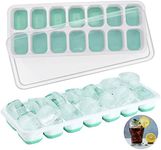 KBNIAN 2 PCS Ice Cube Tray with Lid