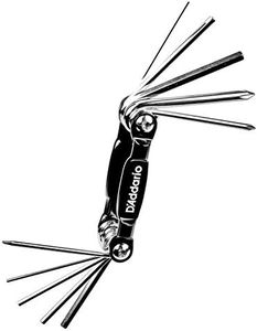 D'Addario Accessories Guitar/Bass Multi-Tool, by D'Addario (PW-GBMT-01)