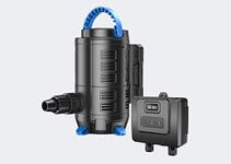 ANMSALES SunSun / GRECH CET-8000 Adjustable SuperECO Pond Pump with 8000l/h only 80W. FOUNTAIN PUMP FISH TANK PUMP AQUARIUM PUMP POWERHEAD FILTER PUMP SUBMERSIBLE PUMP POND PUMP SHOWPIECE PUMP WATER PUMP
