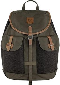 FJÄLLRÄVEN 23341 Värmland Backpack Unisex Sports Backpack - Adult Dark Olive-Brown OneSize, Dark Olive-brown, Taglia unica, Sporty