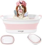 Collapsible Pet Bathtub with Water 