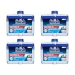 Finish Dishwasher Machine Cleaner, 8.45 fl oz Bottle, Dual Action To Fight Grease & Limescale (Pack of 4)
