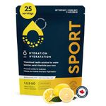 Ö Hydration, Vitamin-Rich Electrolyte Powder - 25 Servings - Tasty Lemonade Drink Mix, Sugar Free Electrolytes, No Artificial Ingredients. Stay Hydrated Longer