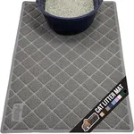 GORILLA GRIP Cat Litter Box Mat, 35