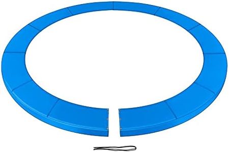 12FT Trampoline Safety Pad Trampoline Replacement Pad Safety Spring Cover, No Hole for Poles, Fit 5.5-7 inch Springs (Pads Only)