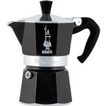 Bialetti Black CD Cafetière Moka Express 3tz, Aluminium, 30 x 20 x 15 cm Pack of 1