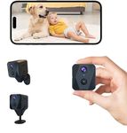 javiscam Spy Camera Hidden Camera,High Video Quality WiFi Wireless Mini Camera,Indoor Camera For Home Security, Small Nanny Cam Night Vision Motion Activated Alerts,Baby and Pets camera