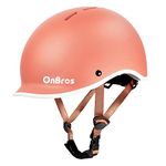 OnBros Bike Helmet Kids,Children Helmet Boys and Girls Adjustable Helmet with Removable Liners for Bicycle Skate Scooter 51-55cm