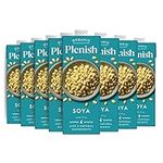 Plenish Organic Unsweetened Soya Milk (1 Litre, Pack of 8)