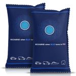 Quebec 2 x 350g Car Dehumidifier Bag | Moisture & Damp Absorber for Windscreens & Interior | 100% Leakproof, Reusable Dashboard Dehumidifier & Condensation Remover