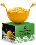 New! Colander by OTOTO - Pasta Strainer, Noodle Strainer for Pots, Pans, and Bowls, Cute Kitchen Accessories, Cool Kitchen Gadgets, Food Strainer for Meat, Vegetables (Monster)