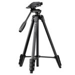 K&F Concept B174A1 Lightweight Tripod for Camera Phone, 60 inch/152cm Tripod for Smartphone with Phone Holder, Travel Tripod for Camera with Cold Shoe, Aluminium Compact Tripod with Bluetooth Remote