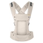 Beco Gemini Baby Carrier Newborn to Toddler - 100% Cotton Baby Body Carrier, Baby Carrier Backpack & Baby Front Carrier with Adjustable Seat, Ergonomic Baby Holder Carrier 3-16 kg (Ecru)