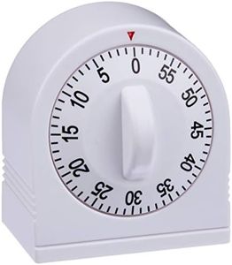 Cuisena 98584 Mechanical Timer, White/Black