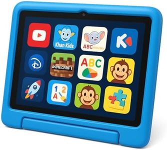 NOBKLEN Upgraded Kids Learning Tablet – Octa-core Processor, 10.1" HD Display, Preloaded Educational Apps, Parental Controls, Kid-Proof Case, and Long Battery Life