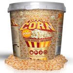 USA Top Grade Popping Corn - 9kg Mega Bucket American Popcorn Kernels for all Popcorn Makers and Traditional Popping, FREE FROM: GM, Gluten, Soy, Sesame, Nuts (£5.50 per kg)