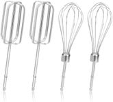 4pcs Hand Mixer Beaters Attachments