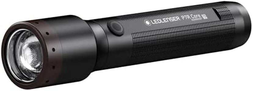 Ledlenser, P7R Core Rechargeable Flashlight, High Power LED, 1400 Lumens, Waterproof Light for Home, Camping, Tactical and Emergency Use